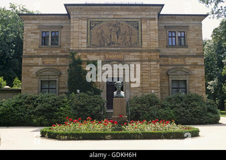 Geographie / Reisen, Deutschland, Bayern, Bayreuth, Museen, Richard-Wagner-Museum, Villa Wahnfried, Außenansicht, Stockfoto