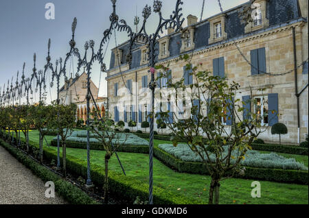 Château La Mission Haut-Brion, Pessac Stockfoto