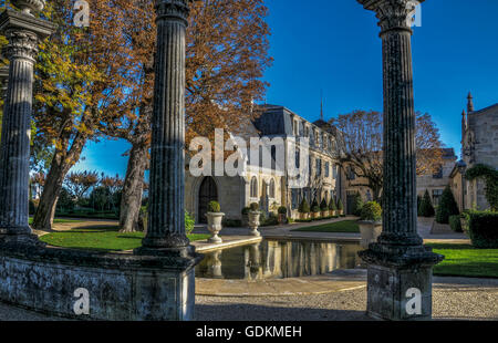 Château La Mission Haut-Brion, Pessac Stockfoto