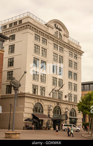 Das markante Malmaison Hotel in Newcastle Upon Tyne, die unter Denkmalschutz steht Stockfoto