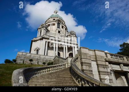 Lancaster ist die Kreisstadt der historischen Grafschaft Lancashire, England Williamson Park England Ashton Memorial Torheit Dome 19 Stockfoto