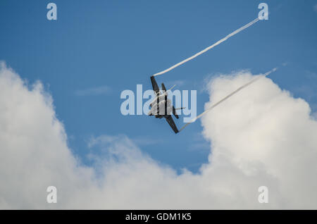 Der Lockheed Martin F-35 Lightning II einsitziger, einmotoriger Allwetter-Mehrzweckjäger. Version des US Marine Corps Stockfoto