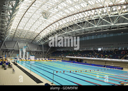 Yokohama International Schwimmzentrum, Kanagawa, Japan. 18. Juli 2016. Gesamtansicht, 18. Juli 2016 - Schwimmen: 2016 Japan Para Meisterschaften schwimmen in Yokohama International Schwimmzentrum, Kanagawa, Japan. © AFLO SPORT/Alamy Live-Nachrichten Stockfoto