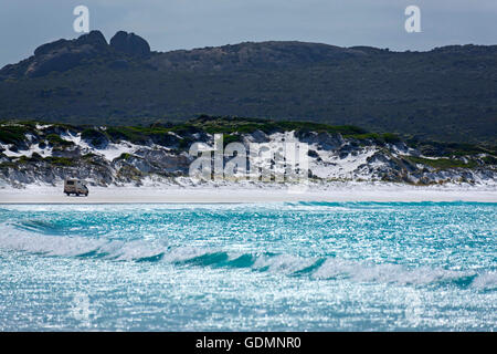 Küstenlandschaft, Lucky Bay, Esperance Western Australia Stockfoto