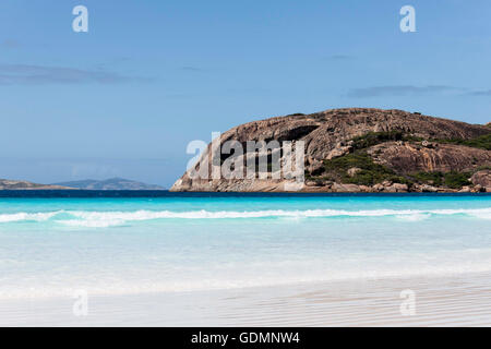 Küstenlandschaft, Lucky Bay, Esperance Western Australia Stockfoto