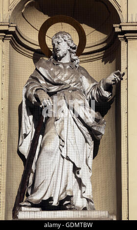 St. Jude Thaddeus, Kirche des Heiligen Petrus in Wien, Österreich am 10. Oktober 2014. Stockfoto