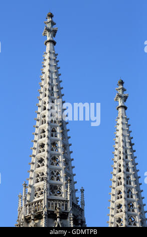 Votiv Kirche (die Votivkirche) in Wien, Österreich Stockfoto