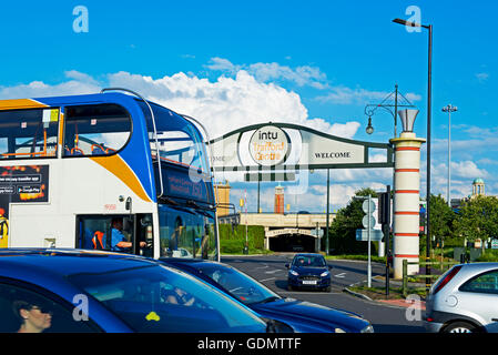 Trafford Park Einkaufszentrum, Dumplington, Greater Manchester, England UK Stockfoto