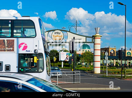 Trafford Park Einkaufszentrum, Dumplington, Greater Manchester, England UK Stockfoto