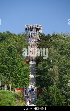 Juebergturm Turm, Hemer, Sauerland, Nordrhein-Westfalen Stockfoto