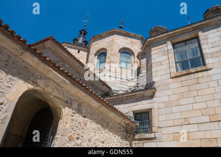 El Paular Kloster. Rascafria, Provinz Madrid, Spanien. Stockfoto