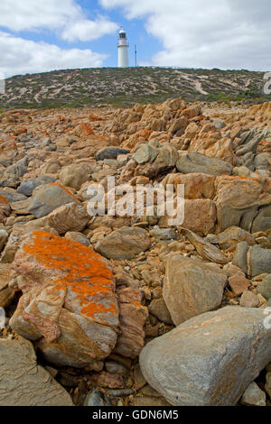 Kitschig Point Leuchtturm auf der Yorke Peninsula Stockfoto