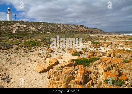 Kitschig Point Leuchtturm auf der Yorke Peninsula Stockfoto