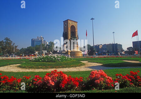 Taksim-Platz, Istanbul, Türkei Stockfoto