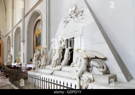 Wien, Wien: Augustinerkirche mit dem Denkmal der Erzherzogin Maria - Christina, Österreich, Wien, 01. Stockfoto