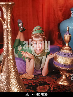 Ich Träume von JEANNIE 1965 US-TV-Sitcom mit Barbara Eden Stockfoto