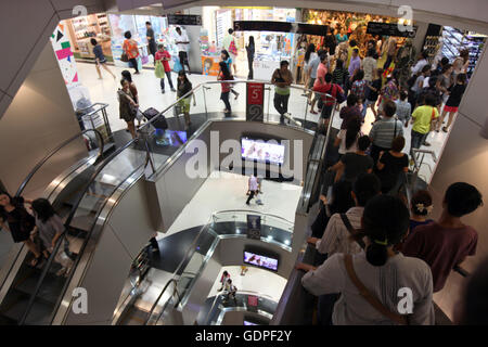 die Platinum Fashion Mal in der Shopping Mall in der Siam Square in der Stadt von Bangkok in Thailand in Südostasien. Stockfoto