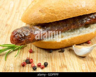 Grill-Wurst - merguez Stockfoto