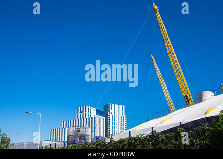 Hotel InterContinental London O2, Greenwich Halbinsel, London, England, Vereinigtes Königreich Stockfoto