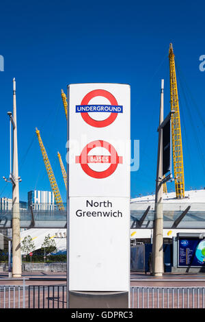 O2 Arena Greenwich Halbinsel, London, England, Vereinigtes Königreich Stockfoto