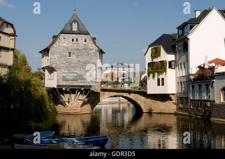 Geographie/Reisen, Deutschland, Rheinland-Pfalz, Bad Kreuznach, Brücke über die Nahe, Additional-Rights - Clearance-Info - Not-Available Stockfoto