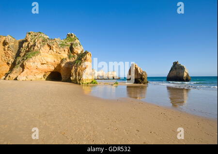 Geographie/Reisen, Portugal, Alvor, Praia dos Tres Irmaos,, Additional-Rights - Clearance-Info - Not-Available Stockfoto