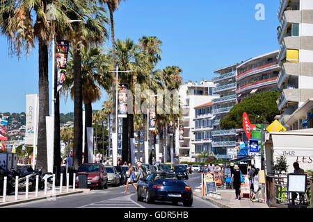 Meer, Juan Les Pins, Côte d ' Azur, Frankreich Stockfoto