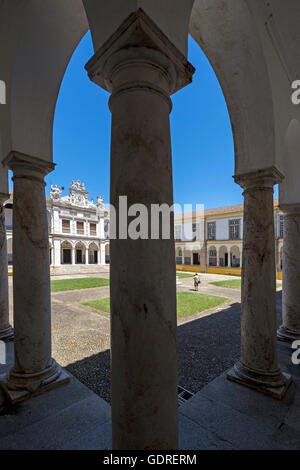 Colégio Espírito Santo, alte Universität Evora, Evora, Distrikt Évora, Portugal, Europa, Reisen, Reise-Fotografie Stockfoto