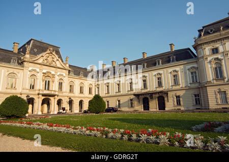 Festetics Palace Barockgarten, Helikon Schlossmuseum in Keszthely am Plattensee, Ungarn, Europa Stockfoto