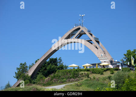 Sprungschanze am Herrloh Berg, St. Georg-Schanze, Winterberg, Sauerland, Nordrhein-Westfalen Stockfoto