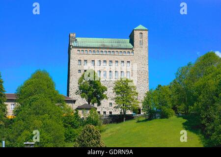 Geographie/Reisen, Deutschland, Bayern, Sonthofen, Gebäude, Beck Kaserne, der ehemaligen Ordensburg Sonthofen, Additional-Rights - Clearance-Info - Not-Available Stockfoto