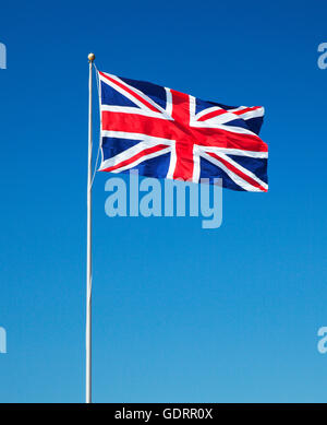 Union Jack-Flagge. Stockfoto