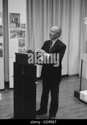 Fotograf Hilmar Pabel in München, 1978 Stockfoto