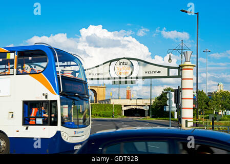 Trafford Park Einkaufszentrum, Dumplington, Greater Manchester, England UK Stockfoto