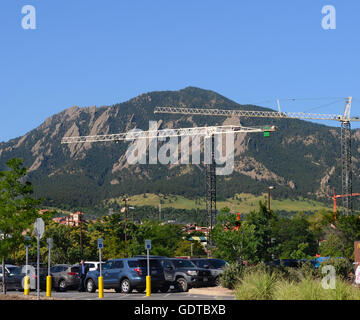 Gewerbebau in Boulder Colorado Stockfoto