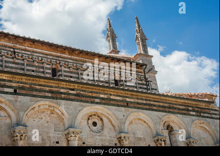 Kathedrale San Cerbone, Massa Marittima, Architektur des Mittelalters, Toskana, Italien Stockfoto