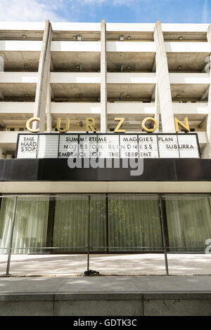 Das Curzon Kino, ehemals das Renoir im Brunswick Centre in Bloomsbury, London, UK Stockfoto