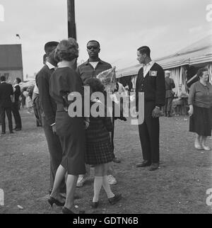 German-American Volksfest in Augsburg, 1964 Stockfoto