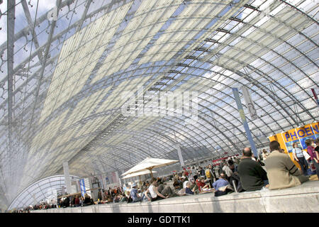 Leipziger Messe Stockfoto