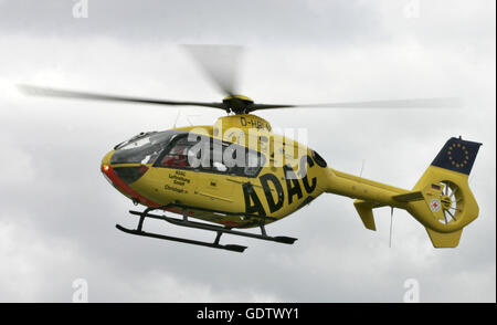 Ein ADAC-Rettungshubschrauber Christoph 31 Stockfoto