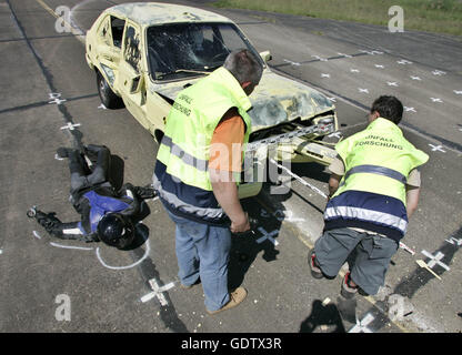 Crash-test Stockfoto