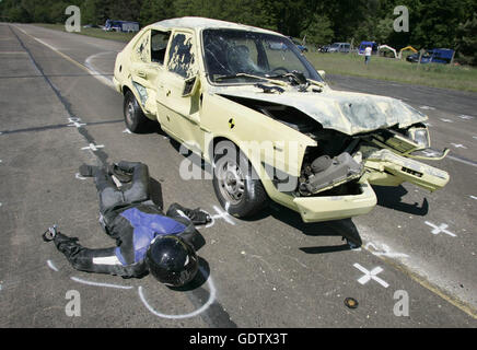 Crash-test Stockfoto