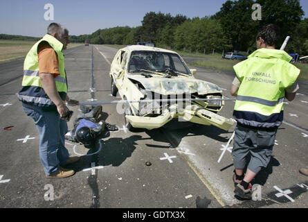 Crash-test Stockfoto