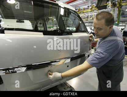 Opel-Werk in Bochum Stockfoto