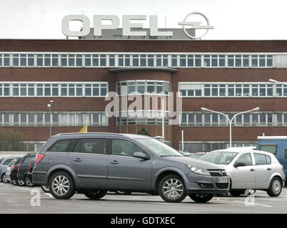 Opel-Werk in Bochum Stockfoto