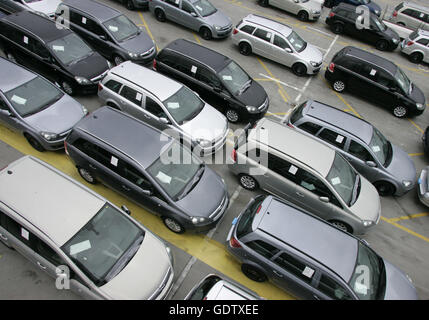 Opel-Werk in Bochum Stockfoto