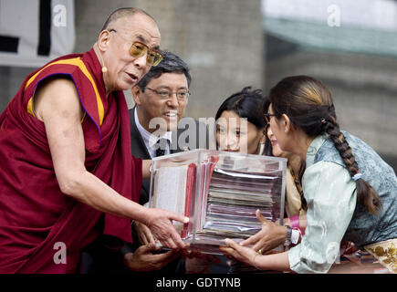 Dalai Lama Stockfoto