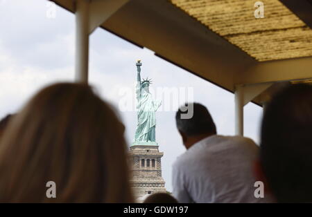 Die Freiheitsstatue in New York Stockfoto