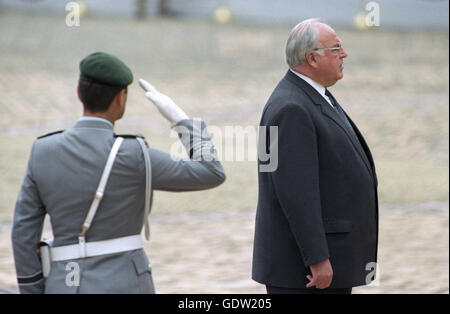 Helmut Kohl Stockfoto