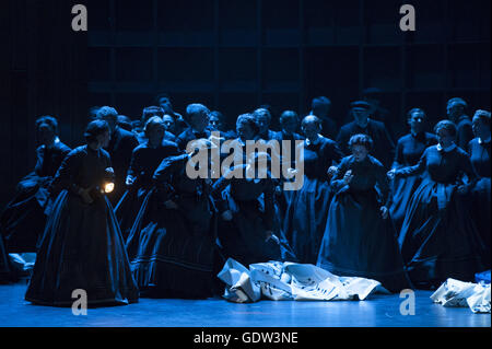 "Nabucco", Regie: Keith Warner Stockfoto